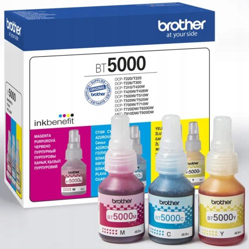  Brother BT BT5000CLVAL Tintenset - Farbe 3-tlg.
