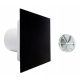 Ventika KLIQ100BASE + KLIQFP180GLASSBLK Badezimmerventilator 100 mm