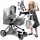  Puppenwagen-Set 2 in 1 Jokomisiada Kinderwagen
