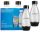  SET 2x SICHERUNGSFLASCHE SodaStream 0,5L SATURATOR