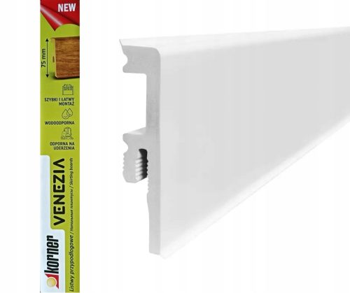 Korner PVC-Streifen 250 x 75, Länge 250 cm, weiß