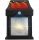 Gartenwandlampen, außen Q-LIGHT Gartenwandleuchte schwarz, integrierte 3-W-LED-Quelle