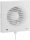 Mexen W9603-100K-00 Badezimmerventilator 100 mm