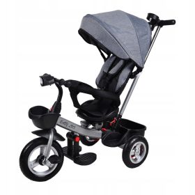  Edilandia BABY LUX Dreirad Fahrrad Grau