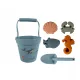 SILIKON-SANDKASTEN-SET FÜR DEN STRAND + TASCHE
