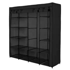  Gockowiak Olena Kleiderschrank 165 x 170 x 45 cm schwarz