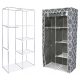  Gockowiak Kleiderschrank 5902340316122 90 x 170 x 45 cm Grautöne