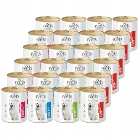  4Vets Natural für Hunde mit Rindfleisch, 800 g Dose