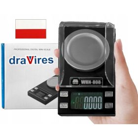  ELEKTRONISCHE SCHMUCKWAAGE 0,001g - 100g + Aufkleber