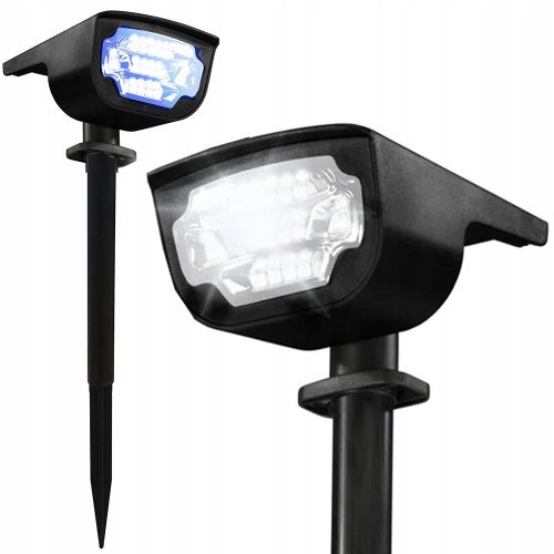  Verk Group eingebettete Solarlampe, schwarz, 45 cm, 1 Stk.