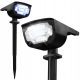  Verk Group eingebettete Solarlampe, schwarz, 45 cm, 1 Stk.