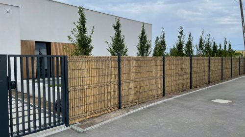 Schattiernetz für Zaun - Schilfrohrmatte 160 x 600 cm