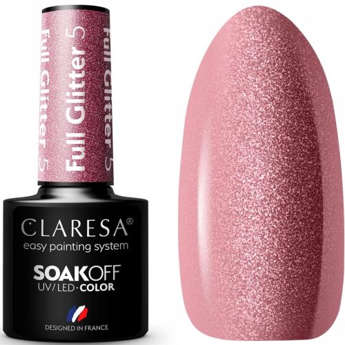  Hybridlack Claresa Farblack Rot- und Rosatöne Full Glitter 5