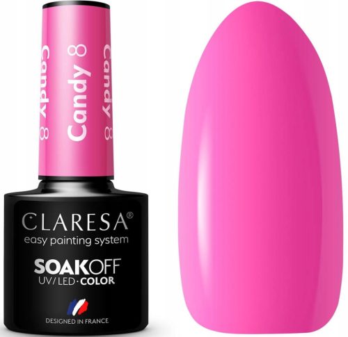 Claresa Hybrid Nagellack Farbe Candy 8
