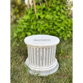  Elegante Säulensäulen-Gartenfigur mit Sockel