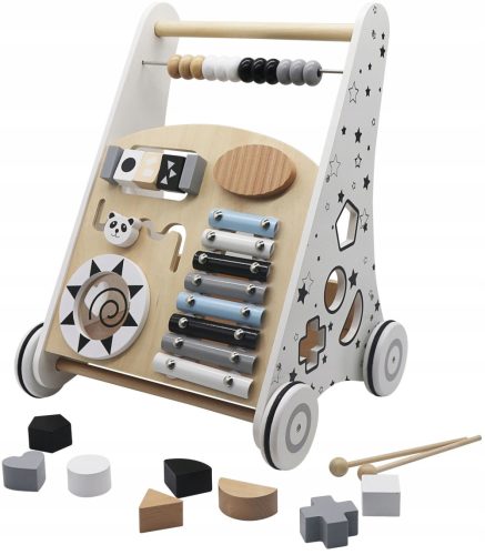  HÖLZERNER WANDERER, SCHIEBFAHRER, SORTIERER, MONTESSORI