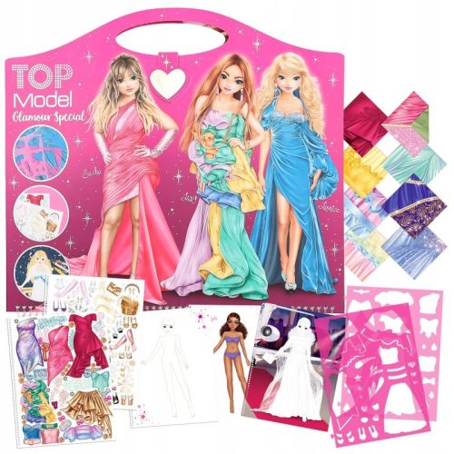  TOP MODEL GLAMOUR SET SKIZZENBUCH IN DER DATEI 12577
