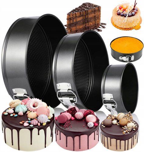 Anytech.pl Kuchenformen-Set, Durchmesser 22 cm