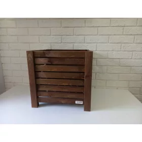    TRAK-DREW Blumentopf 42 cm x 42 x 40 cm, Holztöne in Braun und Beige