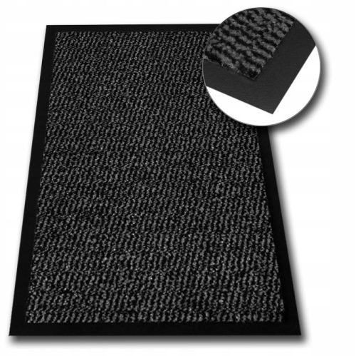 Eingangs- und Fußmatten für das Haus Fertig konfektionierte Gummi-Textil-Fußmatte 60 x 90 cm