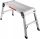Höhere Leiter 2,5 m Aluminium bis 150 kg
