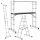 Höhere Leiter 3,75 m Aluminium 2 x 6 bis 150 kg