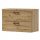 ADK Meble Luna Waschbeckenunterschrank 80,5 x 40,5 x 53,6 cm Craft Oak Gold