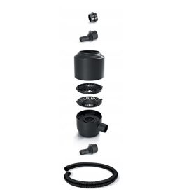    Regenwassersammler, Wasserauffangbehälter für Dachrinnen von 75–120 mm