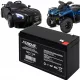  GEL-BATTERIE 12V 7AH UPS ALARM FAHRRAD AUTO