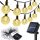 Hängende Gartenleuchten GIRLANDE SOLAR-GARTENLAMPEN 6,5M 50 LED-KUGELN