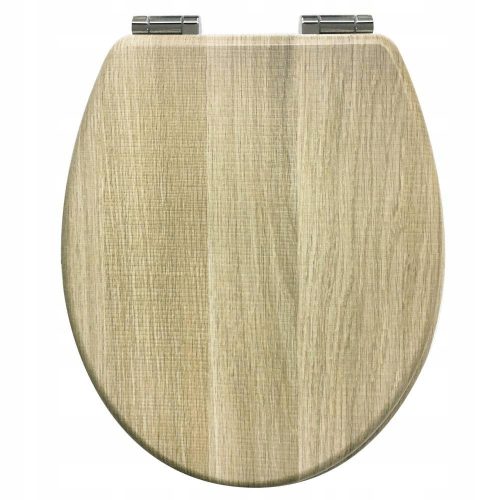 AWD Interior MDF-Toilettensitz, MDF in Braun- und Beigetönen