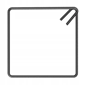 20x20 Verstärkungsbügel 100 Stück