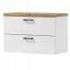 Badezimmerschrank 80 cm mit Arbeitsplatte