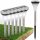  Ledhoff Einbau-Solarlampe, silber, 32,5 cm, 6 Stk.