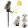  Roneberg eingebettete Solarlampe 45 cm 1 Stk.