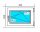 PVC-FENSTER 700x500 RU WEISS, RECHTS