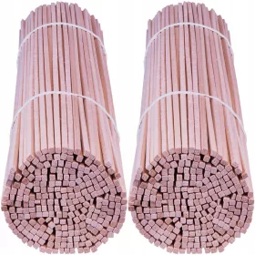    Zuckerwattegerät Miracles on a Stick Zuckerwattestäbchen BUCHE QUADRATISCH QUADRATISCH 40 cm beige/braun 1 W