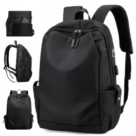   Robuster, wasserdichter Rucksack für Schule & Reisen mit USB-Anschluss