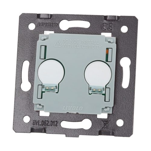 Treppenschalter Touch, Unterputz Livolo Grautöne WW-C702SZ