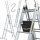  Drabest Aluleiter 3 x 12 bis 150 kg