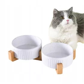  Set aus zwei Keramiknäpfen 1Dog, weiß, 850 l