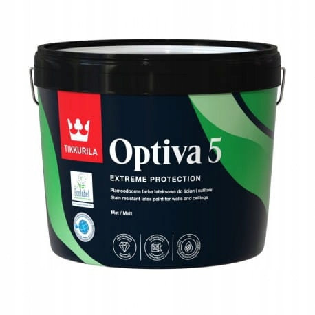 Tikkurila Optiva 5 Latex-Wandfarbe 2,7 l weiß