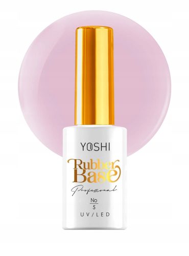  Yoshi Rubber Base No5 10 ml rosa Nagelaufbaubasis