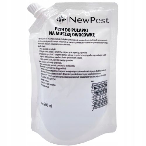 NewPest Fruchtfliegen-Lockstoffflüssigkeit 200 ml