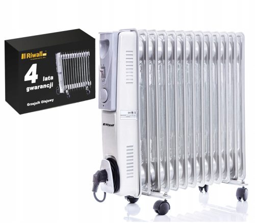 Riwall 2500 W Ölradiator, weiß