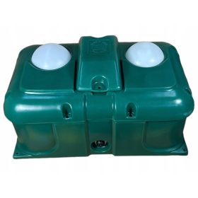 Isoliertes, frostsicheres Zweikammer-Tränkebecken, 80 l