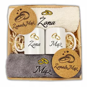  HOCHZEITSGESCHENK FÜR EIN HOCHZEITSHANDTUCH-SET