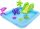  Spielplatzbecken mit Rutsche Bestway 53052 308L