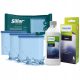  Sillar Wasserfilter für Philips Saeco Kaffeemaschinen, 3 Stück + Flüssiger Entkalker für Philips Saeco Entkalker 0,25 l