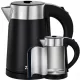  Zilan Double Wall Kettle Wasserkocher 800 W 0,8 l schwarz